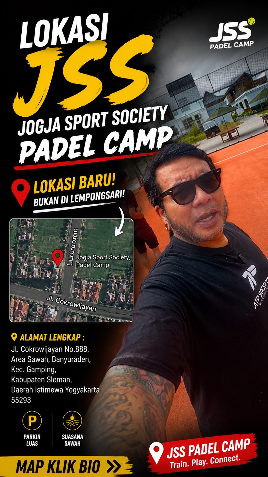 SUDAH SIAP UNTUK TAWARUWAN PADEL MALAM INI.
Dibuka jam 19:00 Until the winner be